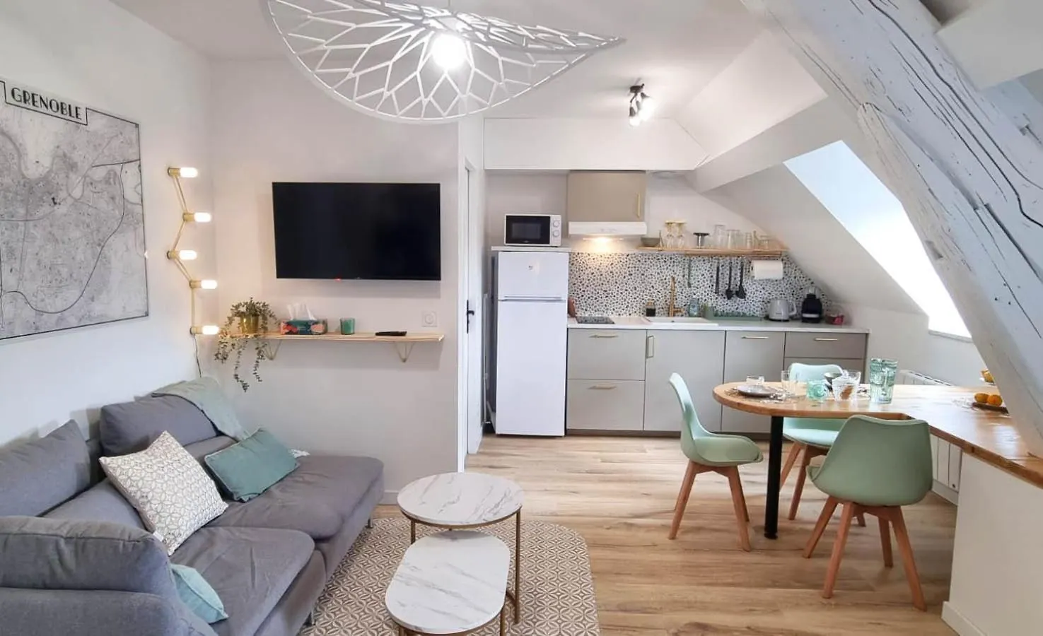 Appartement Hagaki Vue Panoramique Proche Gare Netflix Grenoble